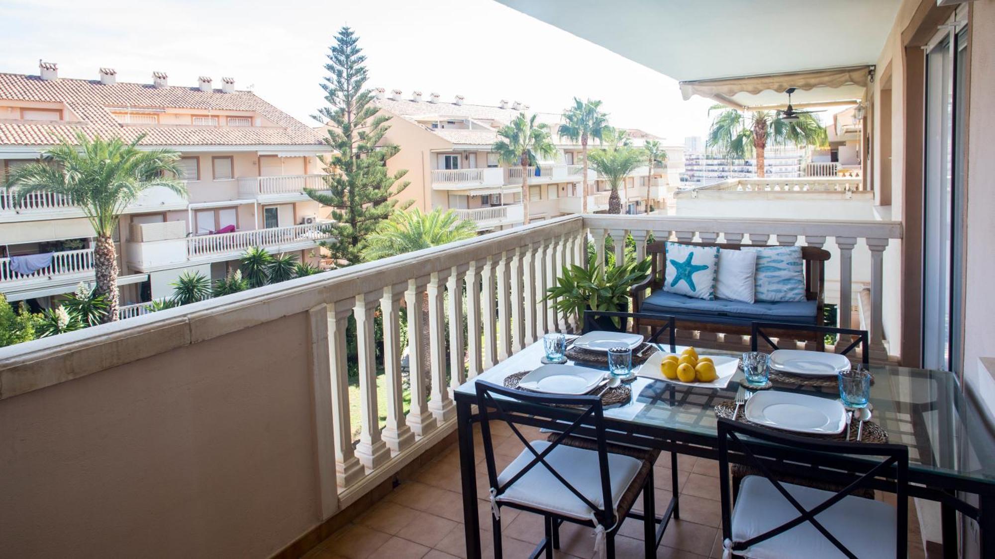 Sun Jose - Duplex, Playa Del Arenal 哈维亚 外观 照片